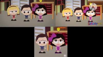 English, Spanish & German Dub Of Bitty Big Heads!