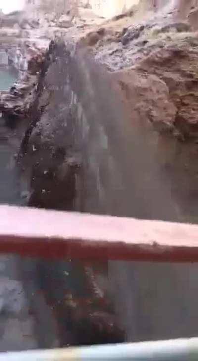 What happens when you open a dam’s gate after years of it being shut