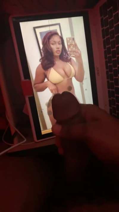 Megan cum trib