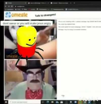 F en el chat