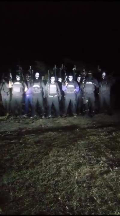 CJNG announcing their arrival in Mexico State 