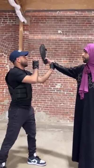 To defend yourself against your mom