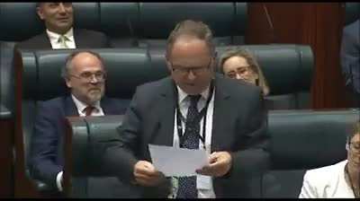 Western Australian Parliament. Hilarious.