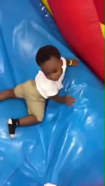He enjoyed that a little too much