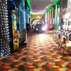 Dad and Son Drive Through Casino in Chile.
