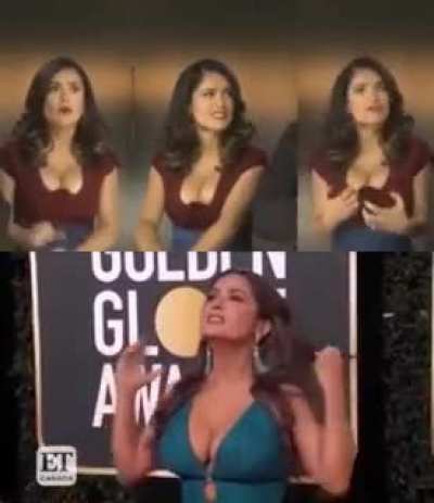 Salma Hayek has hands down one of the greatest most gorgeous racks out there