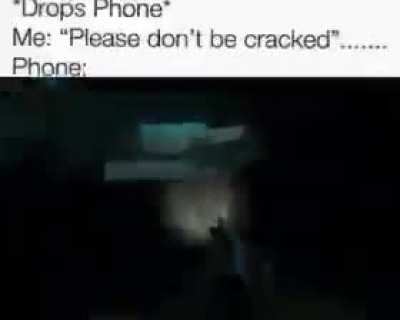 cracked