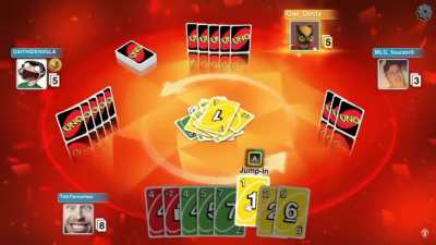 Nogla raging in Uno