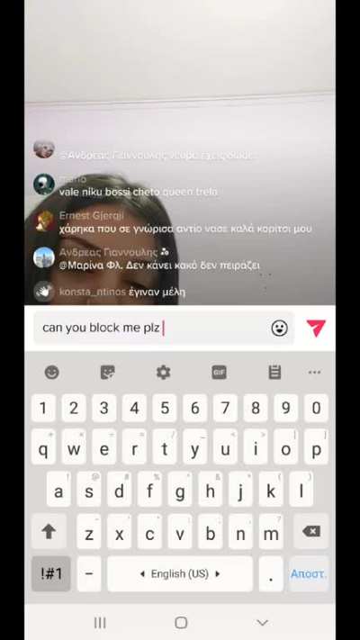 She make her alpha to block me
