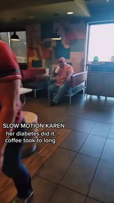 Karen trashes McDonald’s dining room...