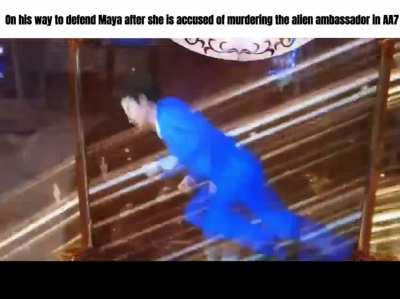 He is speed