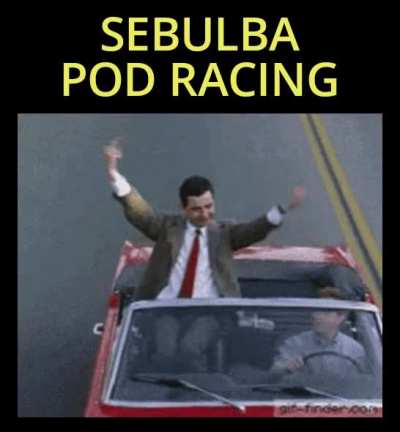 Those sleemos aren't gonna overtake themselves!