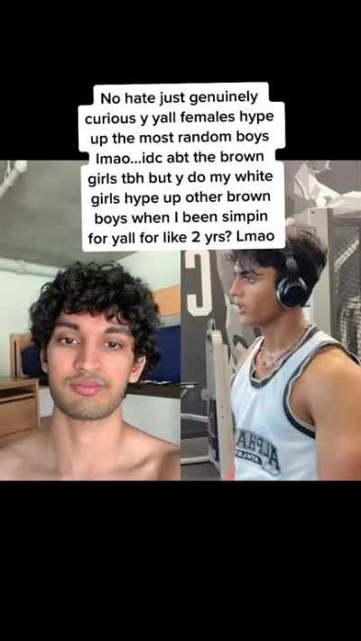 Brown girls 👎 White girls 😍🥰😘