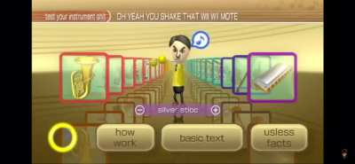 Wii music but awe-