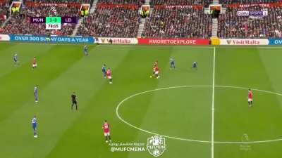 Sancho and Wan Bissaka toying with Leicester