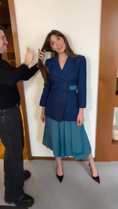 'Elizabeth in archival outfit today for Eternity Press' - IG November 2025
