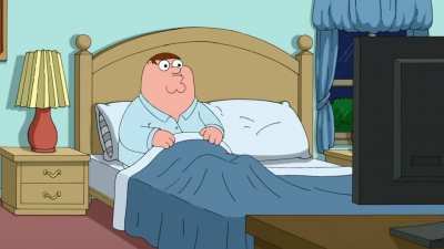 Family Guy hypnotized & so do we, but I'm not complaing
