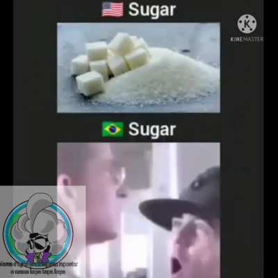 Sugar=Suck (loud)