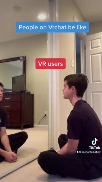 If vrchat were irl