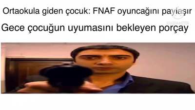 Hayır porçay yapma o daha bir çocuk!