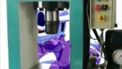 ASMR: Cooler underestimates the power of the hydraulic press