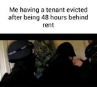 He was throwing a party too, while claiming he can't pay rent.. cringe.....