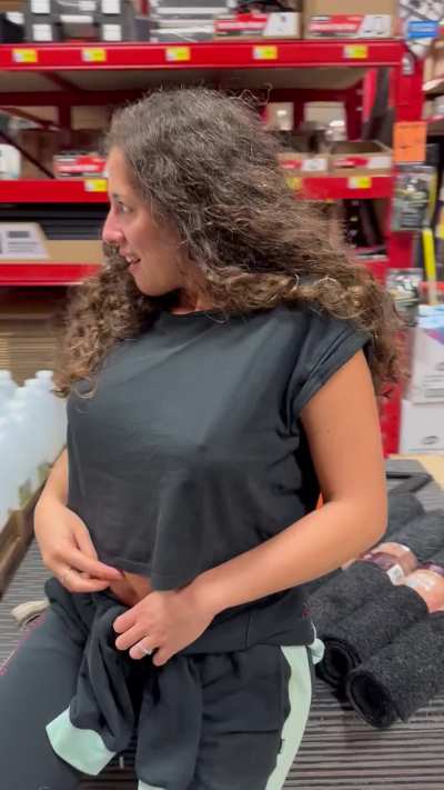 Fun in Bunnings