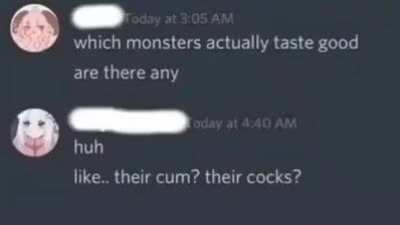 Fucking monster 😤