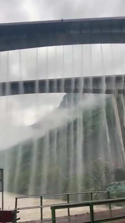 July 11th, Sichuan Mianyang, China, really worry about the bridges..