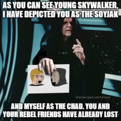 Like Soywalker, You are cringe
