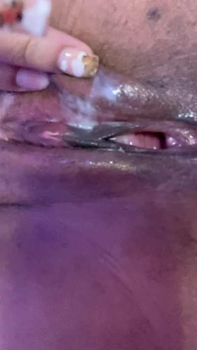 You like how creamy my pussy gets?