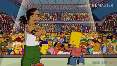 Bart got bars haha