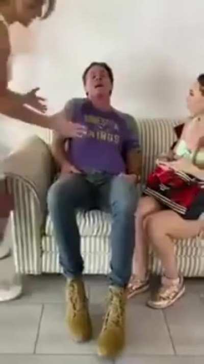 He’s in pain