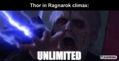 Are You Thor, A Sith lord?