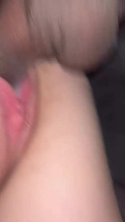 So much cum on my bbc, it just kept gushing out. We want an older cuck to come and watch us play