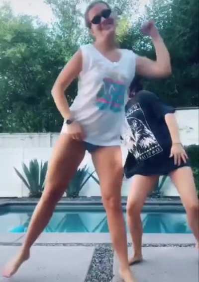 G. Hannelius ass and bikini - repost