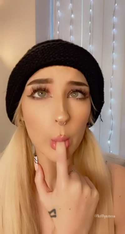 i can think of something else i can suck on 🥺