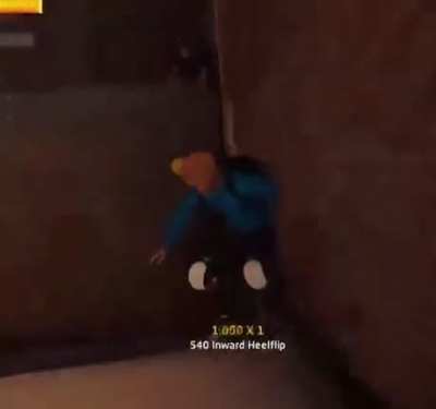 I was playing THPS with my friend and this happened… 😂