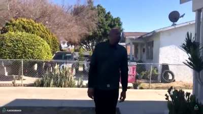 The voice actors for Franklin and Lamar in GTA 5 did a real life recreation of a cut scene.