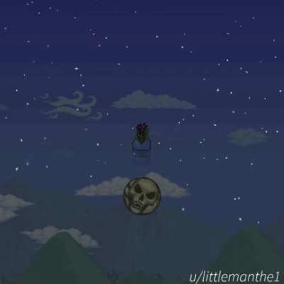 Going to post this on r/terraria whenever the weekend comes around, but until then, here is me mastering the power of godmode, 10x spawn rate, a slime mount, and a bunch of dungeon guardians