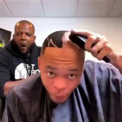 Blursed haircut