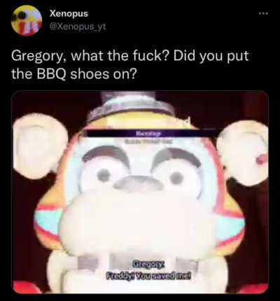 Gregory, what the fuck is wrong with you?