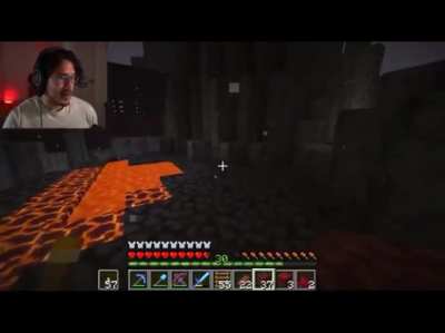 Mark finds a nether fortress