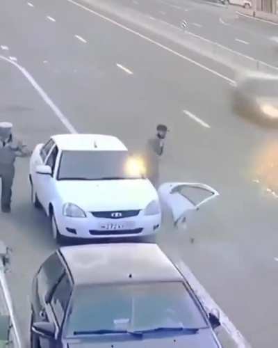 Idiot Nearly Dying.