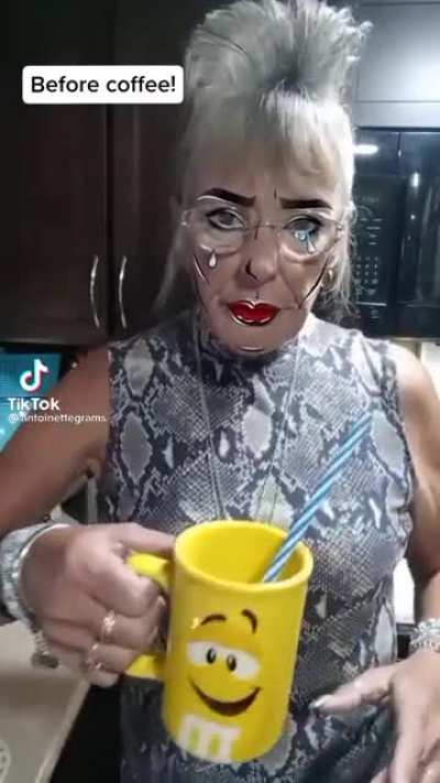 No amount of robot noises gonna distract me from granny’s hair