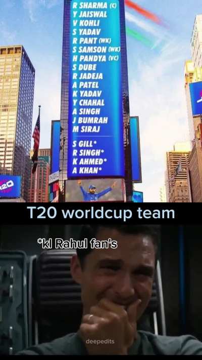 No kl Rahul 