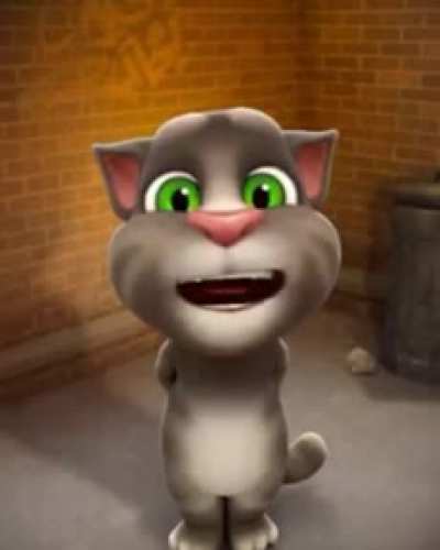 Sound on Talking tom has important msg