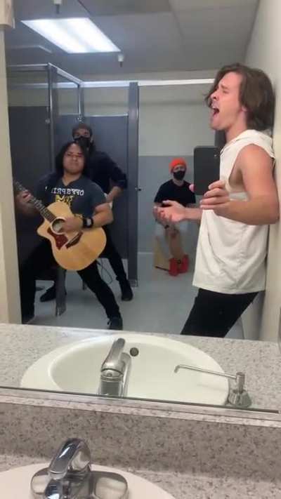 Umm... can I use the bathroom ?