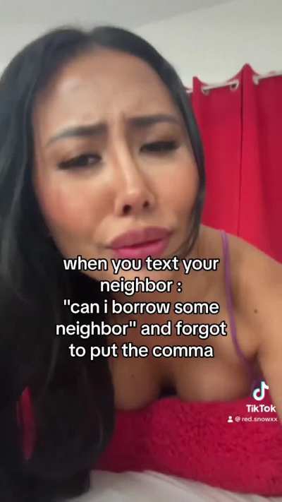 I forgot to put the comma.