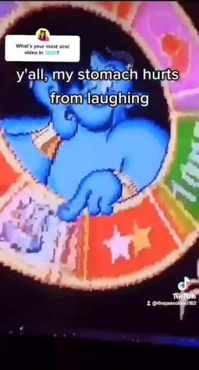 Genie’s finger
